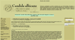 Desktop Screenshot of candida.inetcz.com
